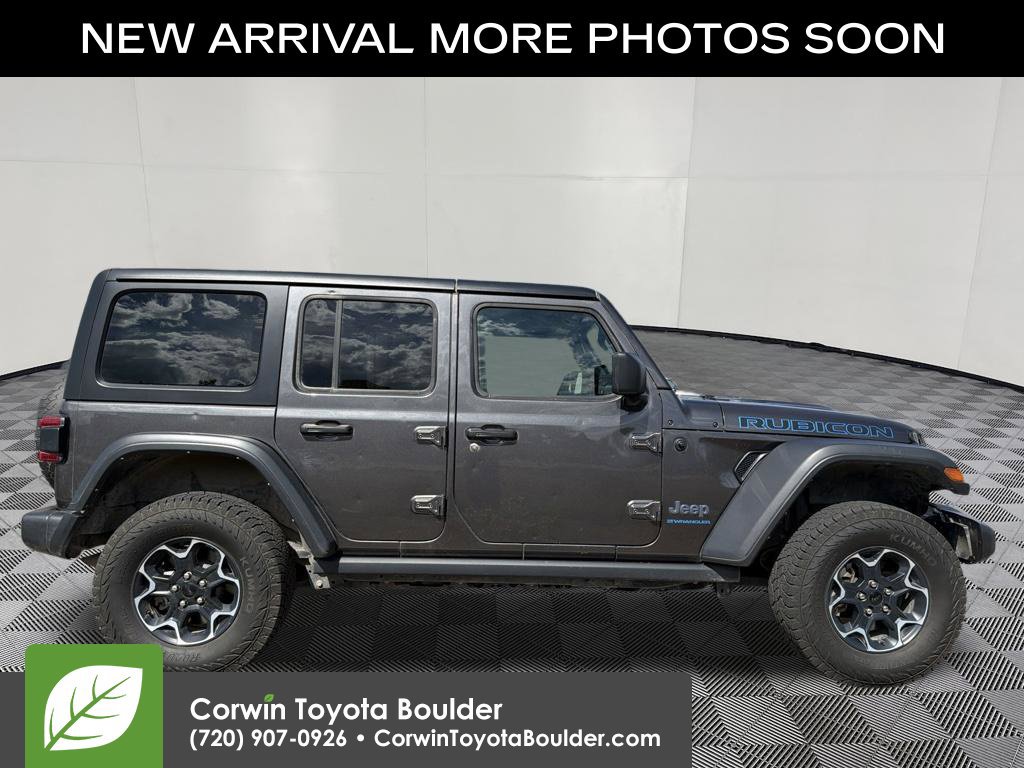Used 2023 Jeep Wrangler Unlimited Rubicon 4xe w/ Cold Weather Group AWD/4WD image 9