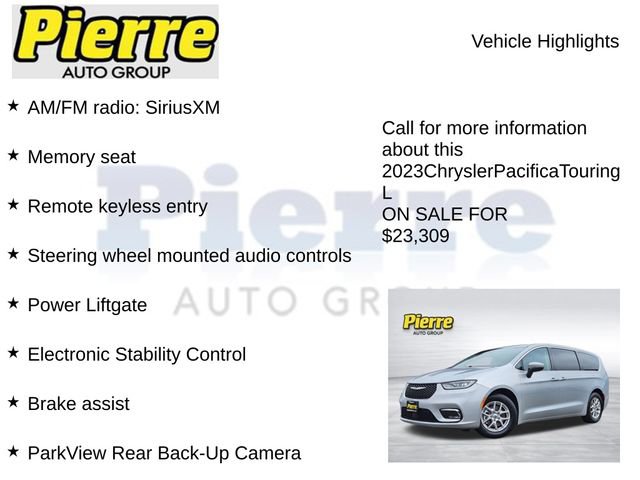 Used 2023 Chrysler Pacifica Touring-L FWD image 14