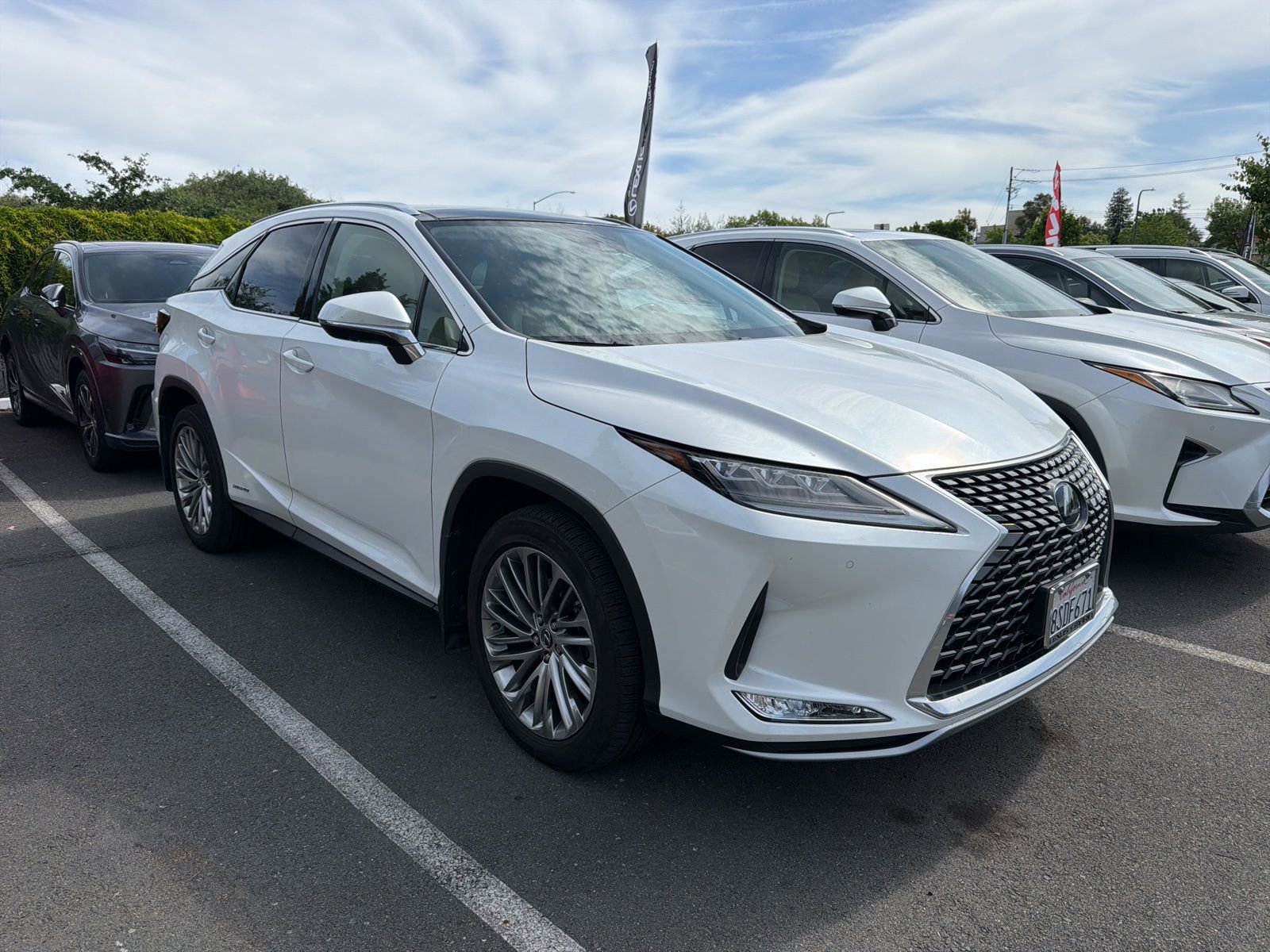 Used 2020 Lexus RX 450h AWD w/ Luxury Package image 3