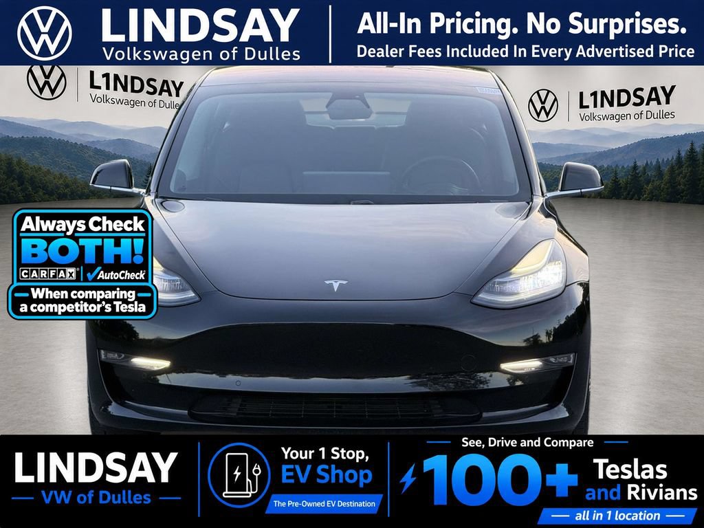 Used 2018 Tesla Model 3 Long Range AWD/4WD image 2