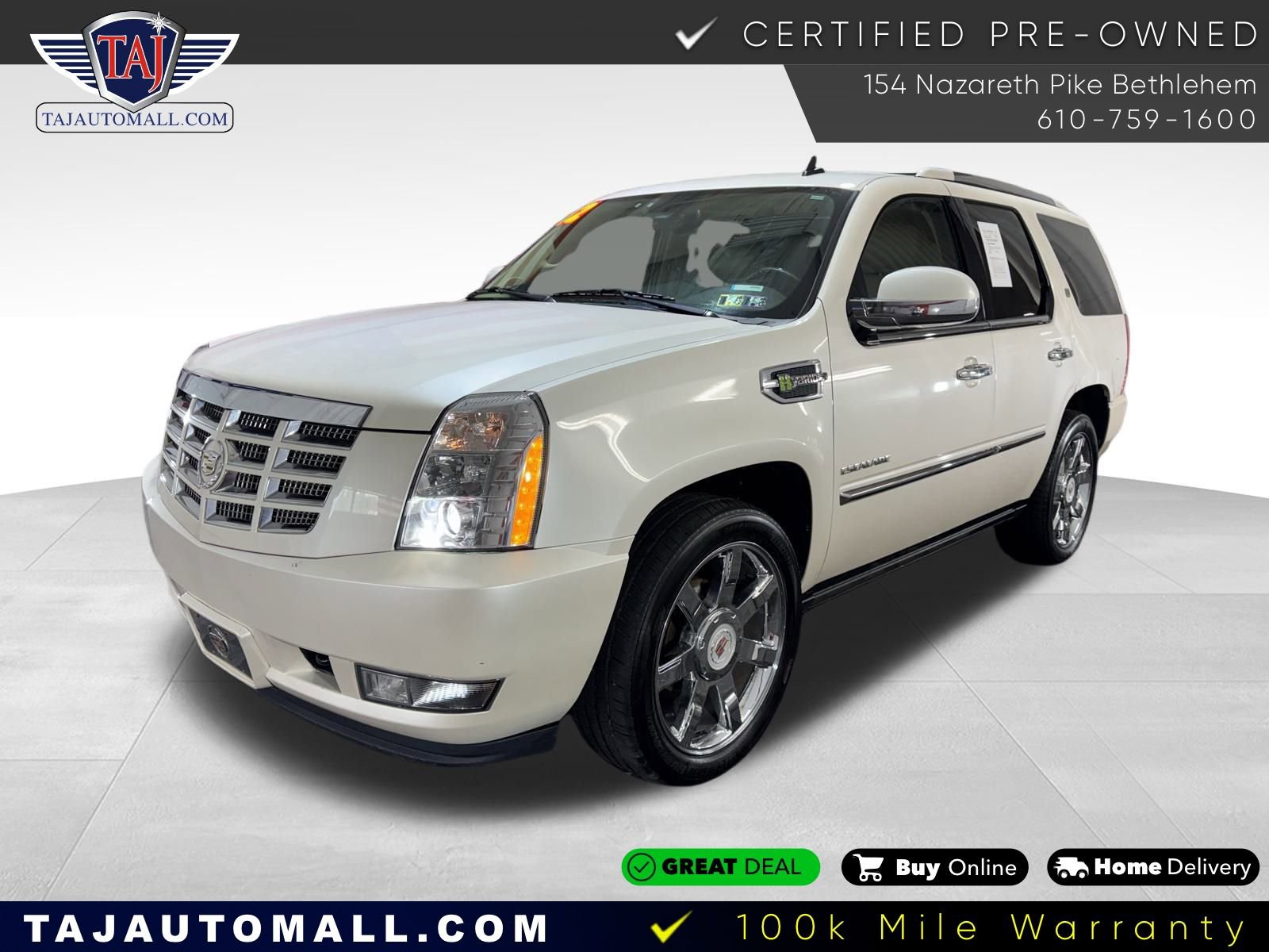 Used 2012 Cadillac Escalade 4WD Hybrid