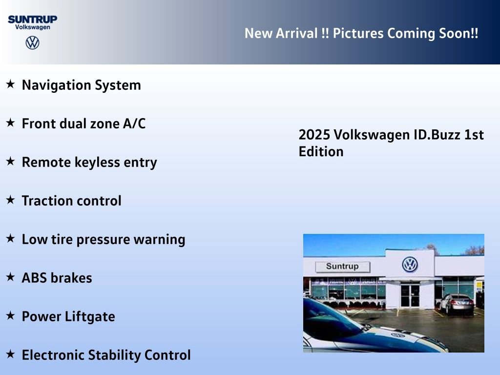 New 2025 Volkswagen ID. Buzz 1st Edition image 2