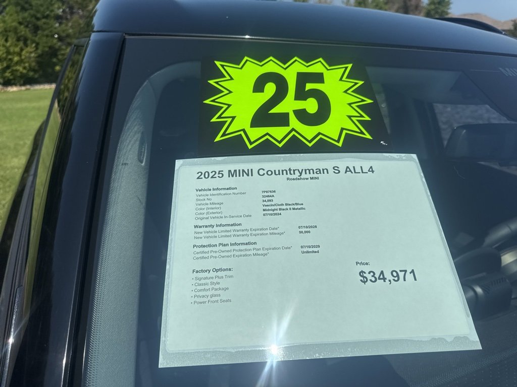 Certified 2025 MINI Cooper Countryman S image 19