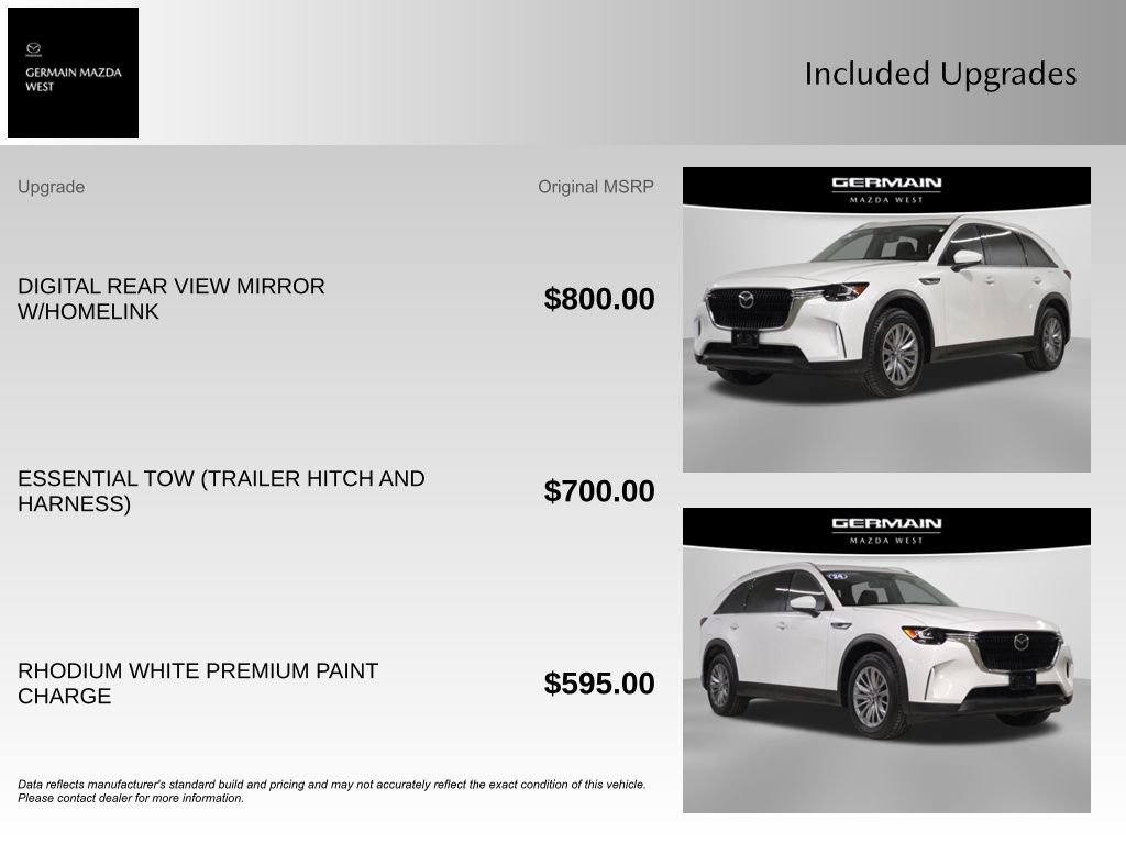 Certified 2024 MAZDA CX-90 Plug-In Hybrid w/ Preferred AWD/4WD image 11