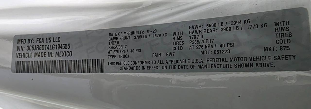 Used 2020 RAM 1500 Tradesman w/ Power & Remote Entry Group RWD image 30