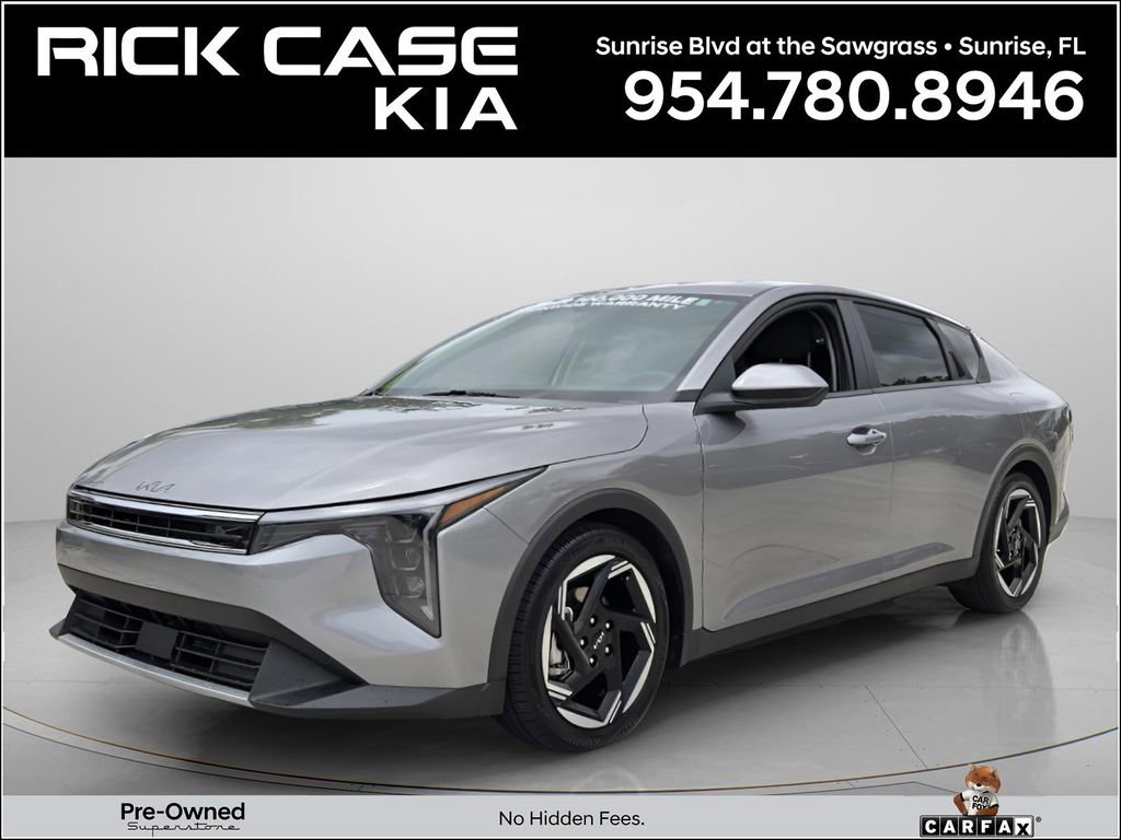 Certified 2025 Kia K4 EX