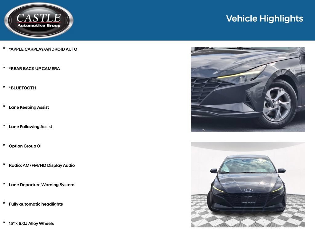 Used 2023 Hyundai Elantra SE w/ Cargo Package FWD image 3