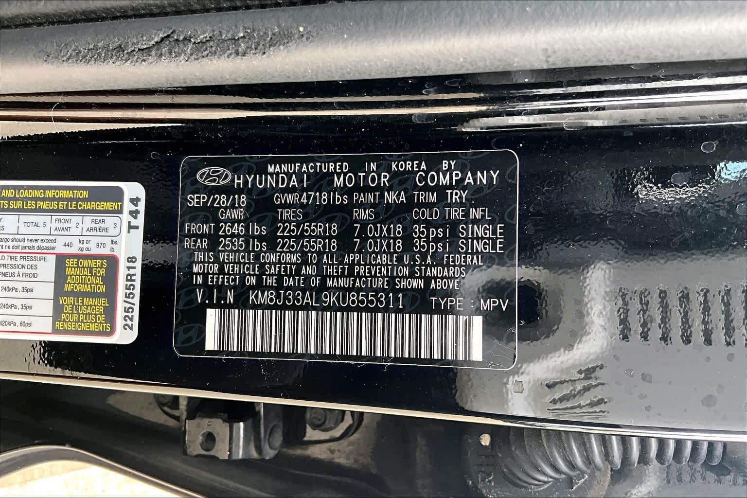 Used 2019 Hyundai Tucson Limited FWD image 35