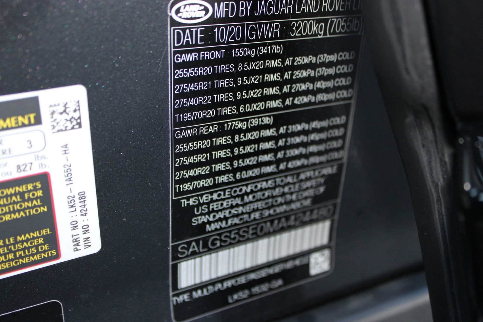 Used 2021 Land Rover Range Rover P525 Westminster Edition LWB image 45