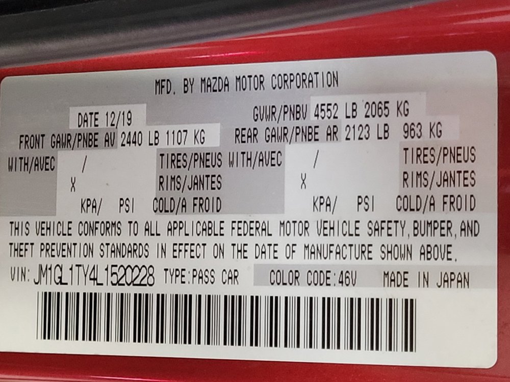 Used 2020 MAZDA MAZDA6 Grand Touring image 33