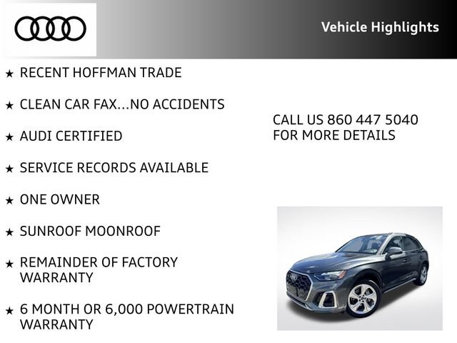 Certified 2023 Audi Q5 2.0T Premium Plus w/ Premium Plus Package AWD/4WD image 10