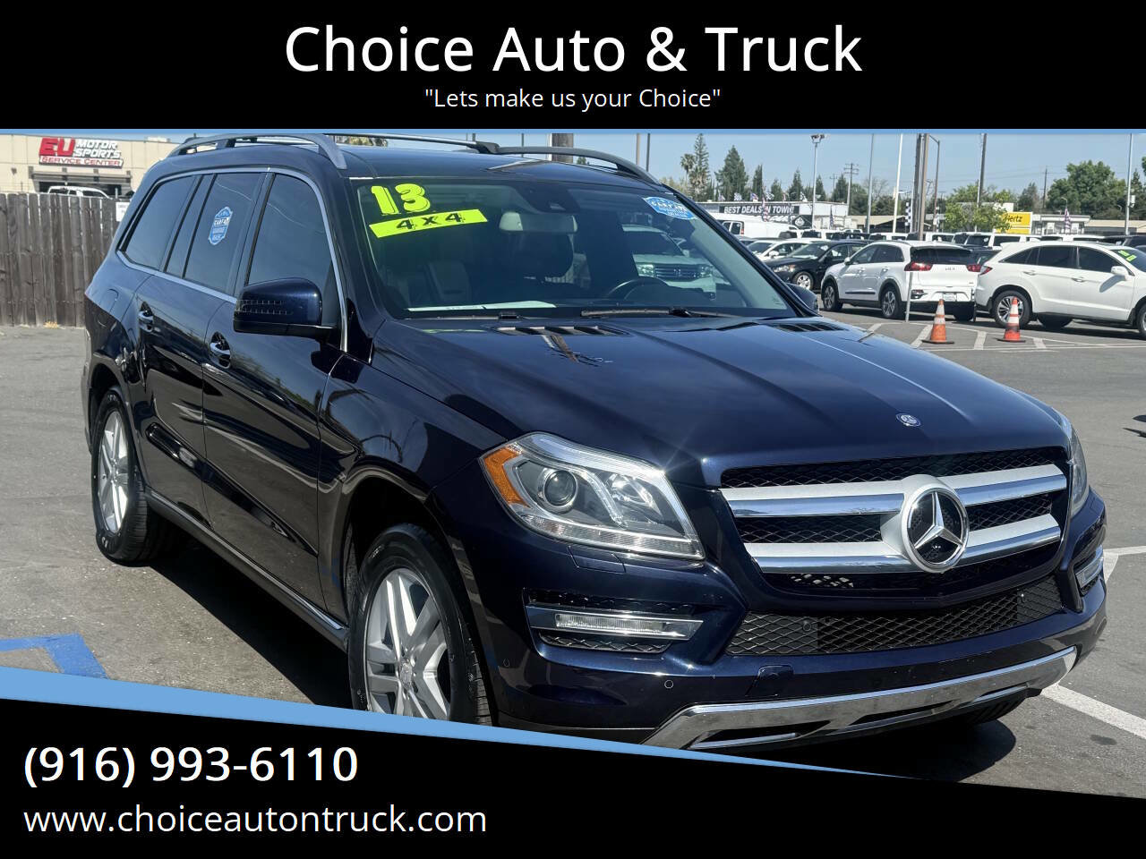 Used 2013 Mercedes-Benz GL 450 GL 450 4MATIC AWD 4dr SUV image 1