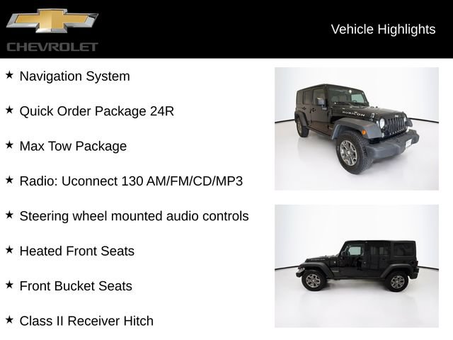 Used 2014 Jeep Wrangler Unlimited Rubicon w/ Max Tow Package AWD/4WD image 5