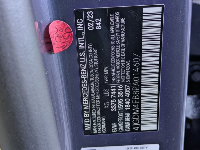 Certified 2023 Mercedes-Benz EQS 580 4MATIC SUV image 27