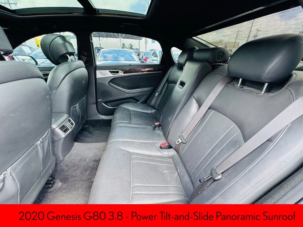 Used 2020 Genesis G80 3.8 w/ Sport Package 02 RWD image 9
