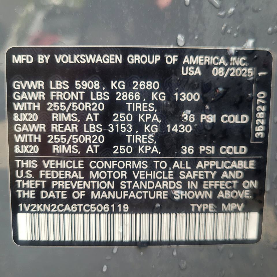 Used 2026 Volkswagen Atlas SE AWD/4WD image 43