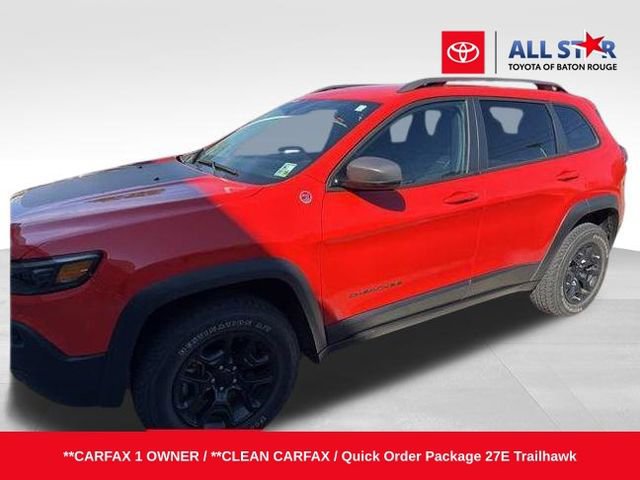 Used 2021 Jeep Cherokee Trailhawk image 1