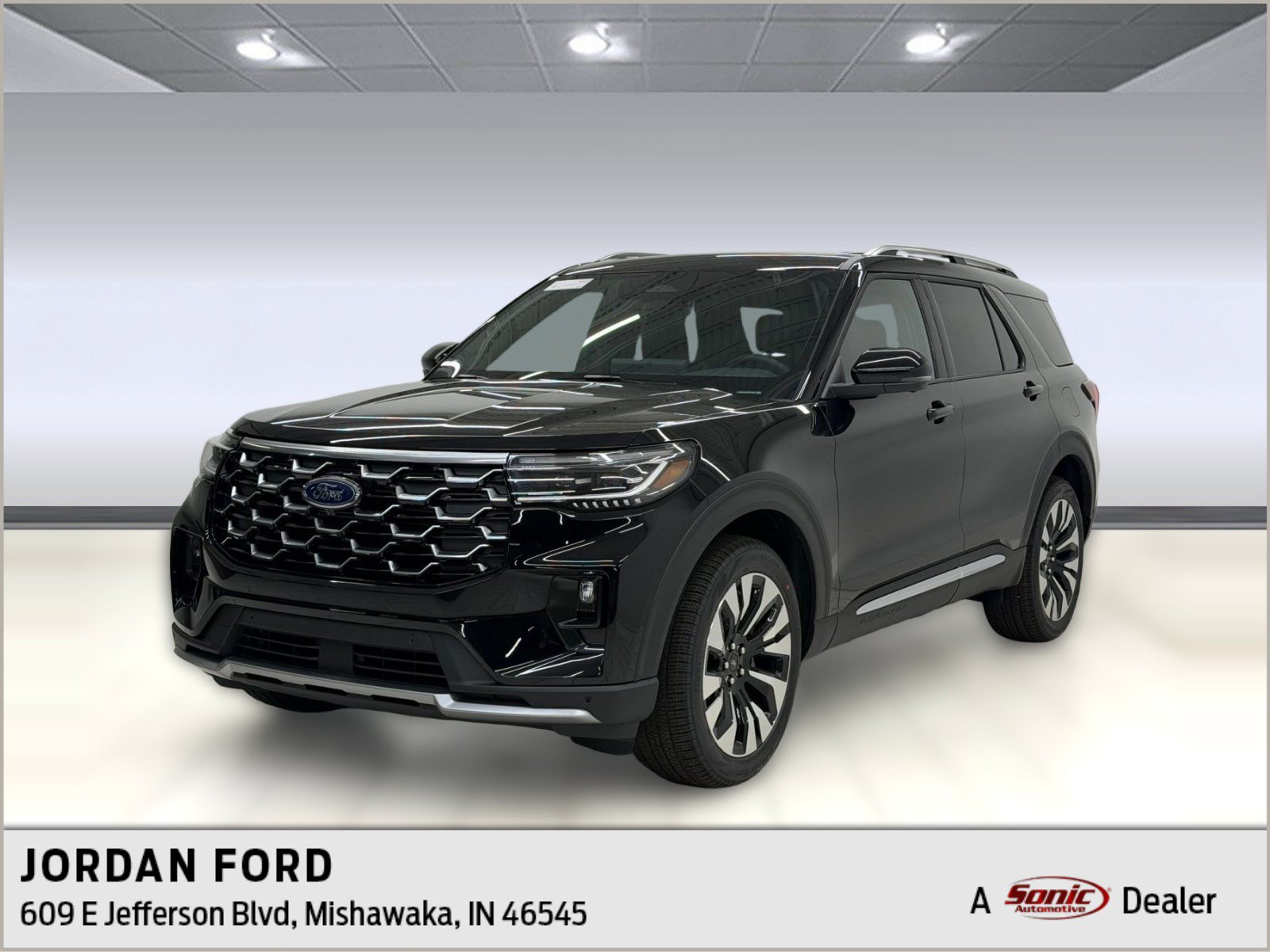 New 2026 Ford Explorer Platinum w/ LUX Leather Package