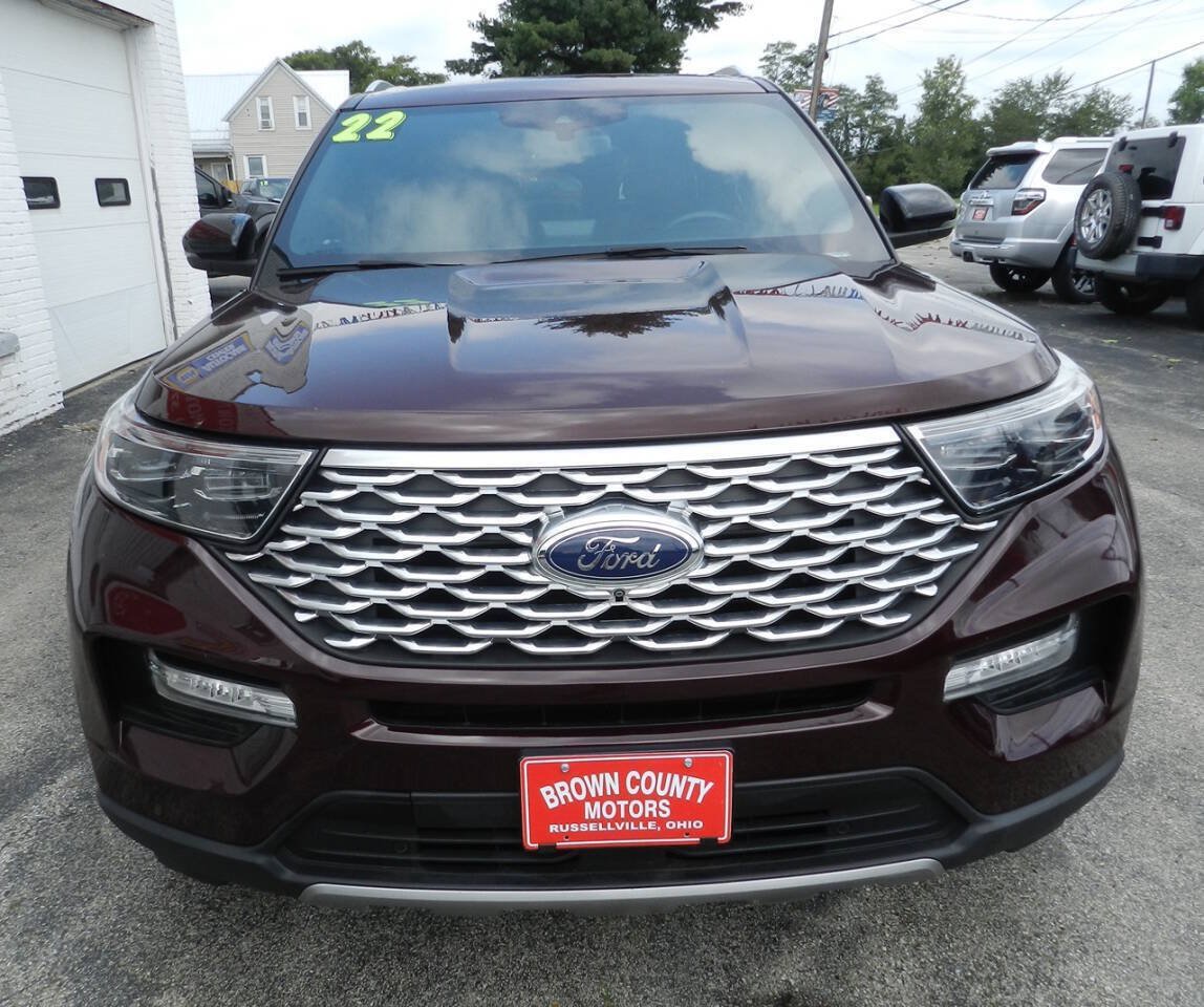 Used 2022 Ford Explorer Platinum w/ Equipment Group 601A AWD/4WD image 4