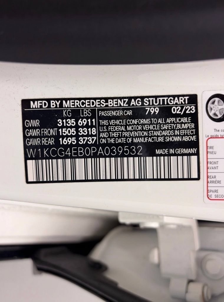 Certified 2023 Mercedes-Benz EQS 580 4MATIC Sedan image 25