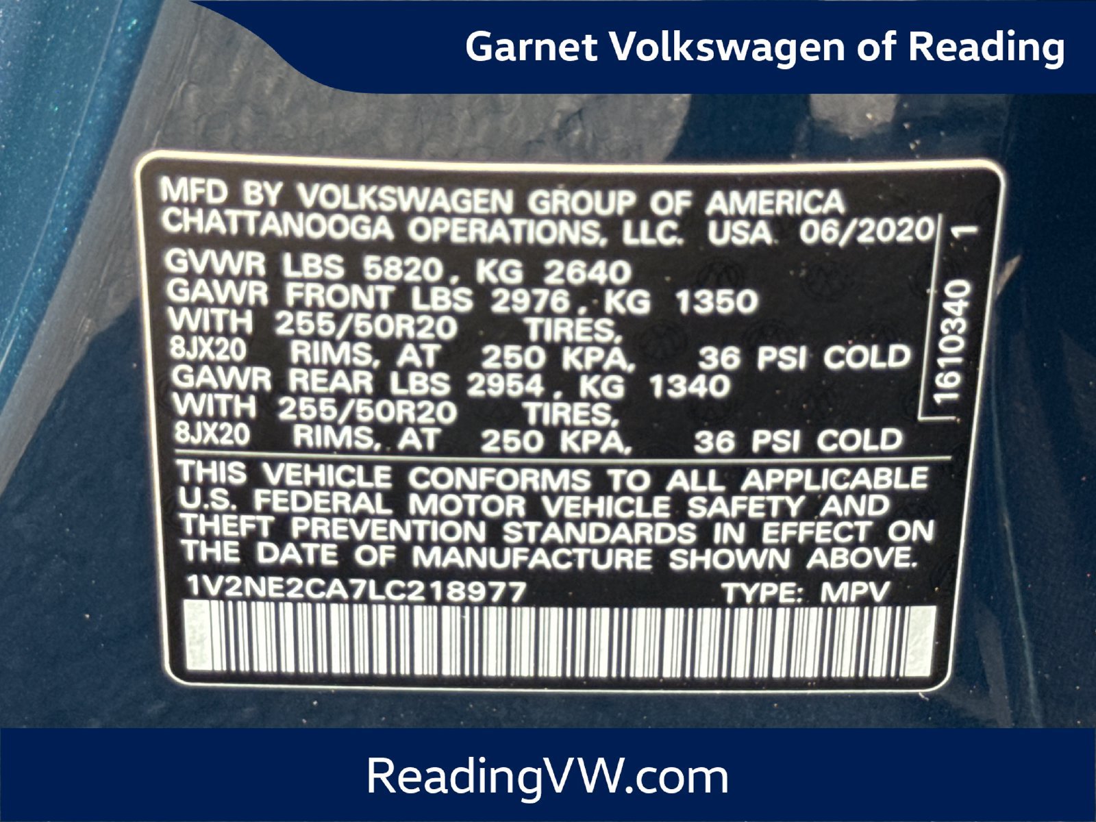 Used 2020 Volkswagen Atlas Cross Sport SEL Premium AWD/4WD image 43