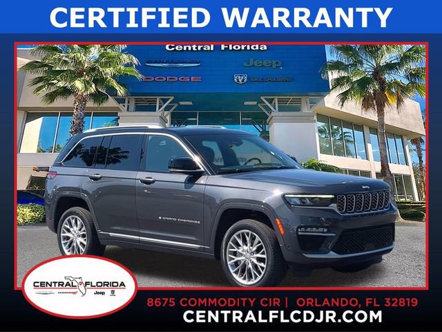 Certified 2022 Jeep Grand Cherokee Summit w/ Adv Protech Group IV
