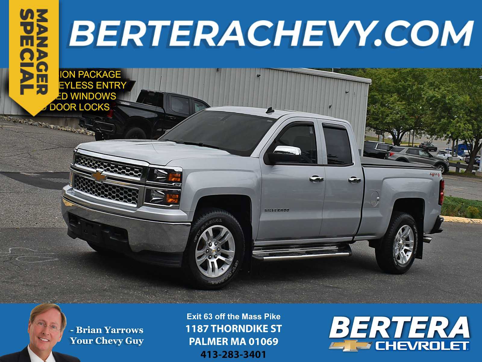 Used 2014 Chevrolet Silverado 1500 LT w/ Trailering Package AWD/4WD image 1