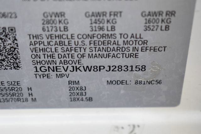 Used 2023 Chevrolet Traverse RS w/ LPO, Floor Liner Package AWD/4WD image 16