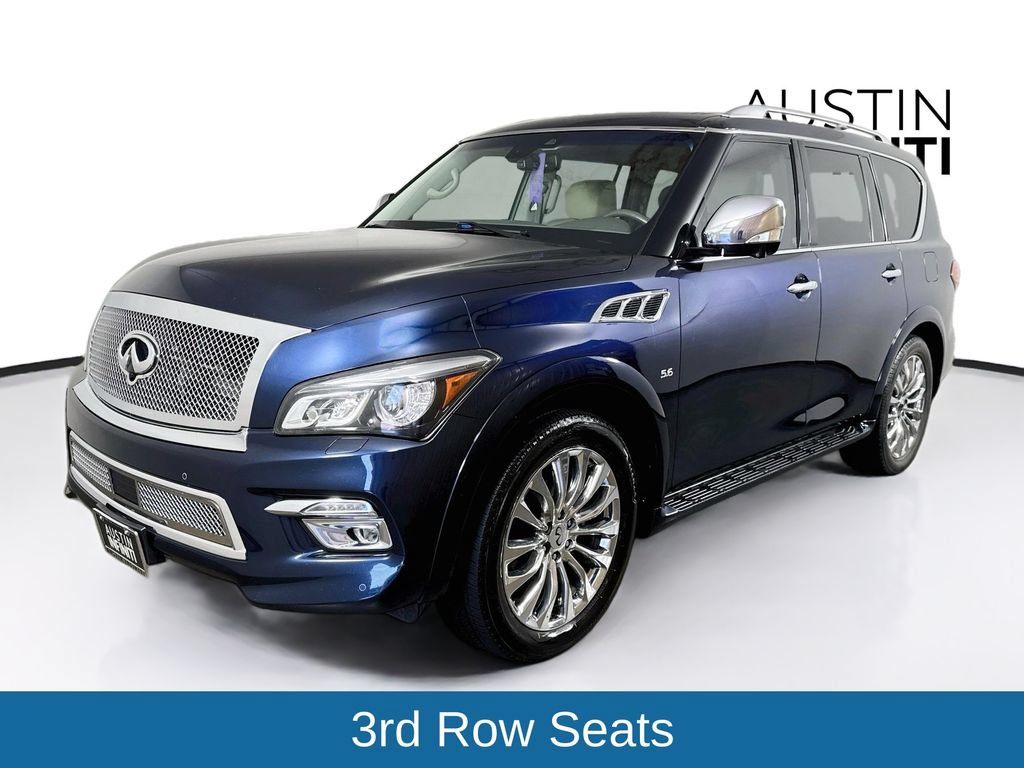 Used 2017 INFINITI QX80 2WD w/ Deluxe Technology Package image 3