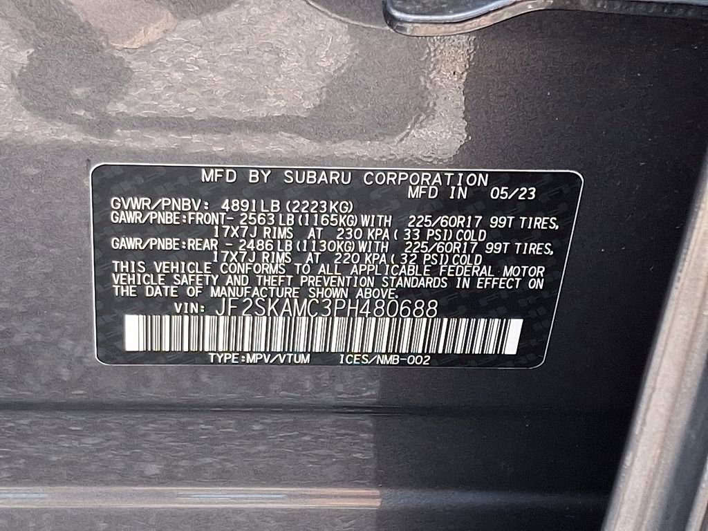 Certified 2023 Subaru Forester Wilderness AWD/4WD image 28