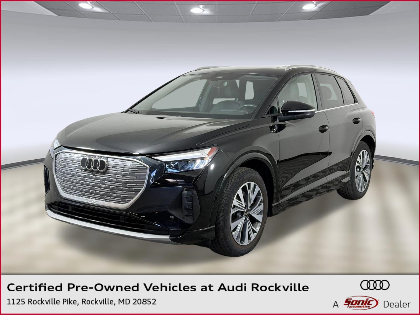 Certified 2023 Audi Q4 e-tron Premium w/ Convenience Package RWD image 1