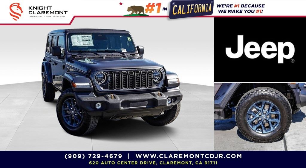 New 2026 Jeep Wrangler Unlimited Sport AWD/4WD 360° Tour