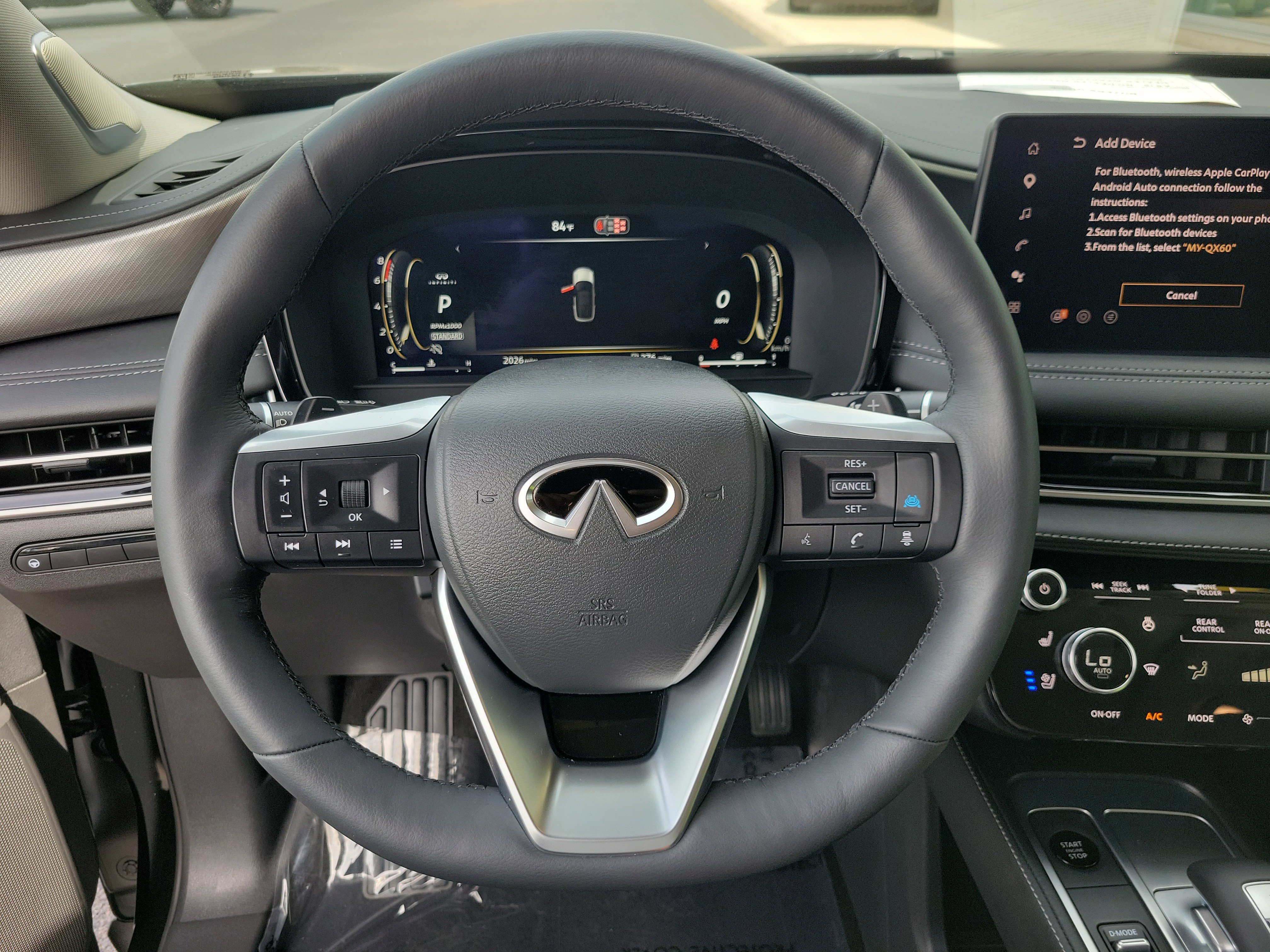 Certified 2026 INFINITI QX60 Luxe w/ Cargo Package FWD image 32