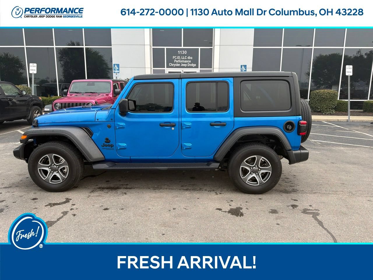 Used 2022 Jeep Wrangler Unlimited Sport AWD/4WD image 7