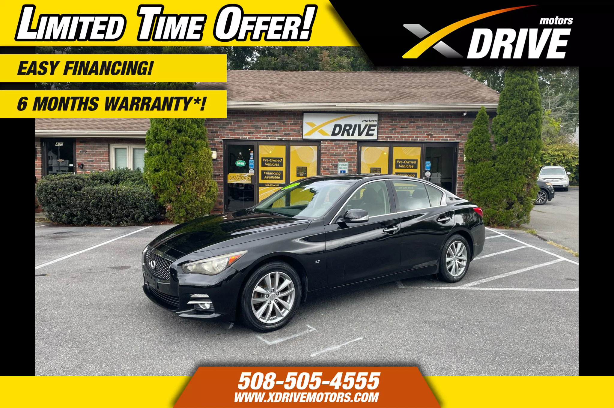 Used 2015 INFINITI Q50 Premium w/ Navigation Package