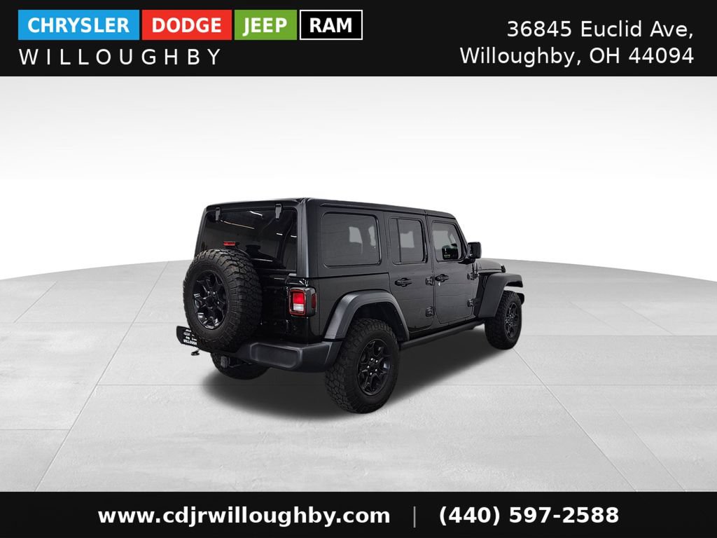 Used 2023 Jeep Wrangler Unlimited Sport AWD/4WD image 8
