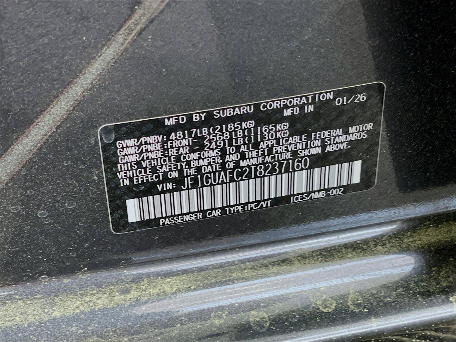 New 2026 Subaru Impreza 2.0i Sport AWD/4WD image 20