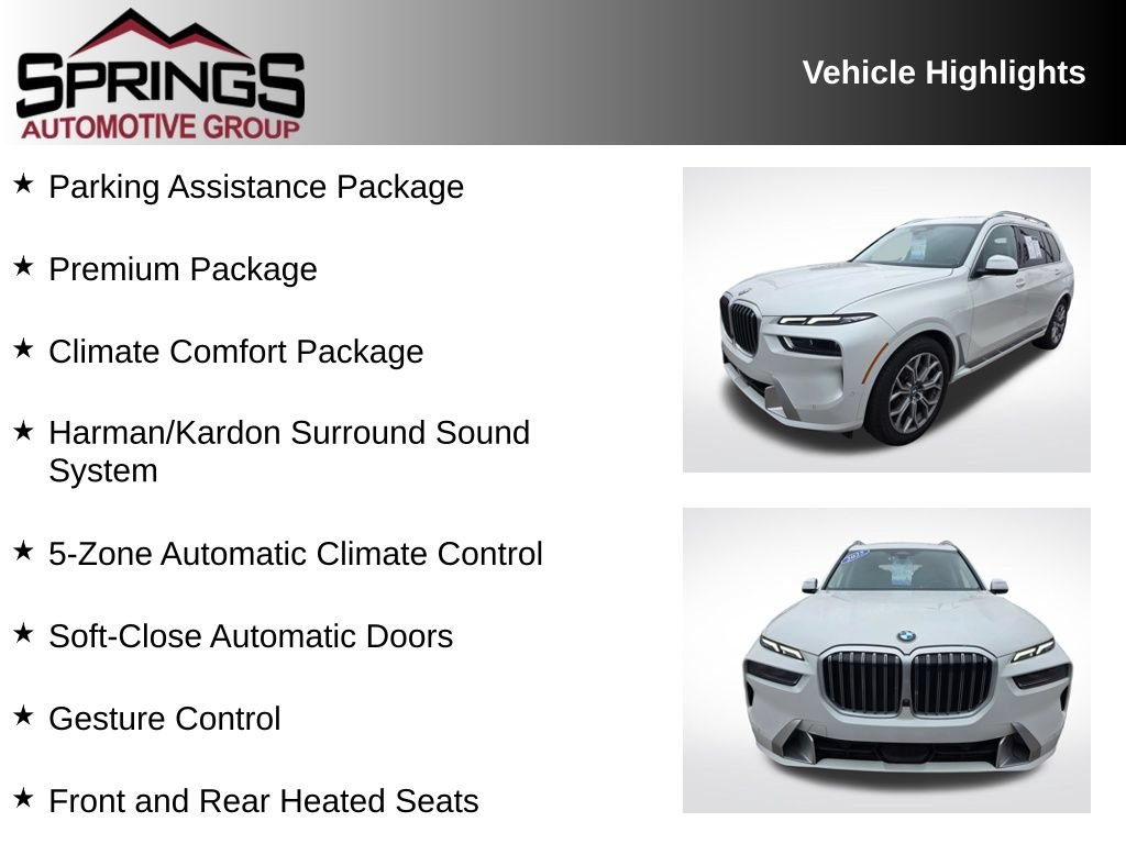 Used 2025 BMW X7 xDrive40i AWD/4WD image 2