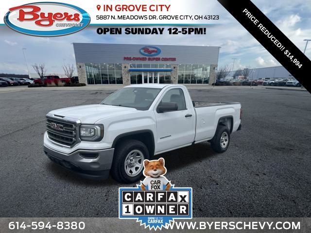 Used 2016 GMC Sierra 1500 2WD Regular Cab