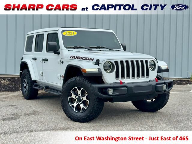 Used 2021 Jeep Wrangler Unlimited Rubicon w/ Steel Bumper Group