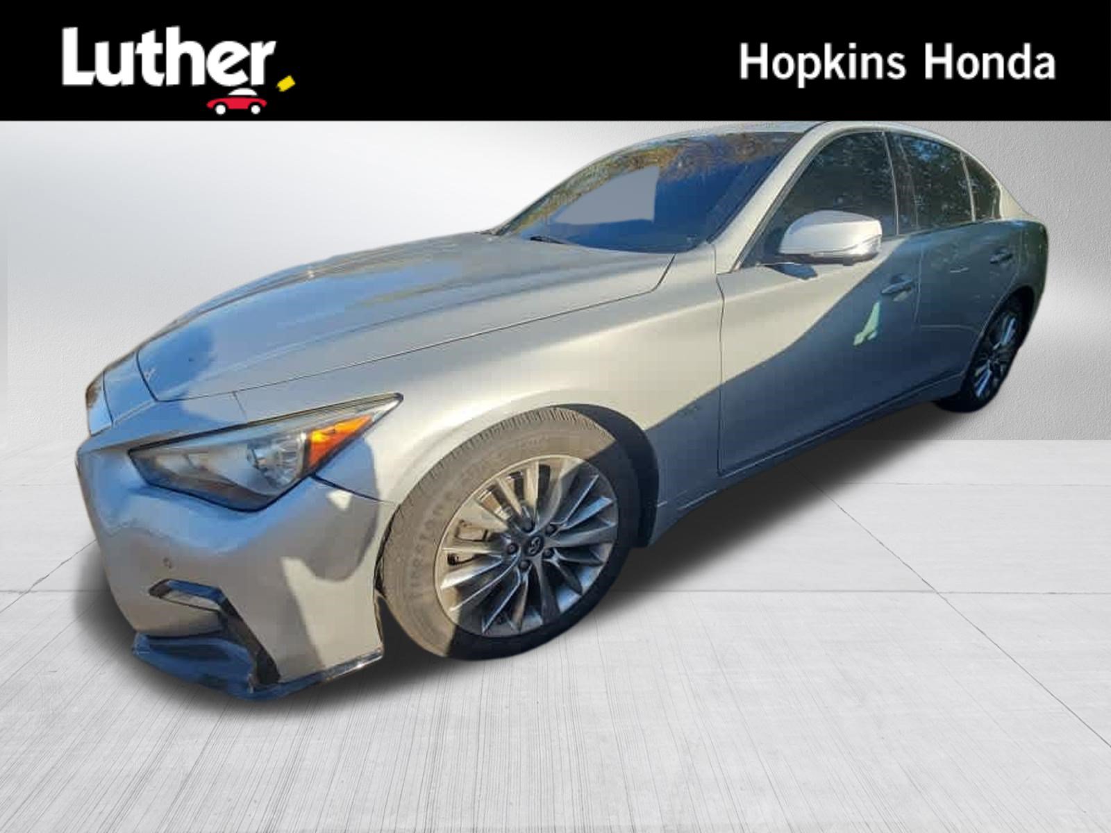 Used 2018 INFINITI Q50 Luxe w/ Essential Package (3.0T Luxe)