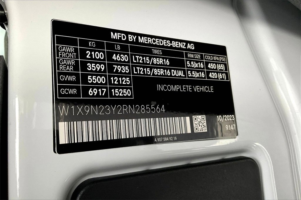 New 2024 Mercedes-Benz Sprinter 4500 image 12