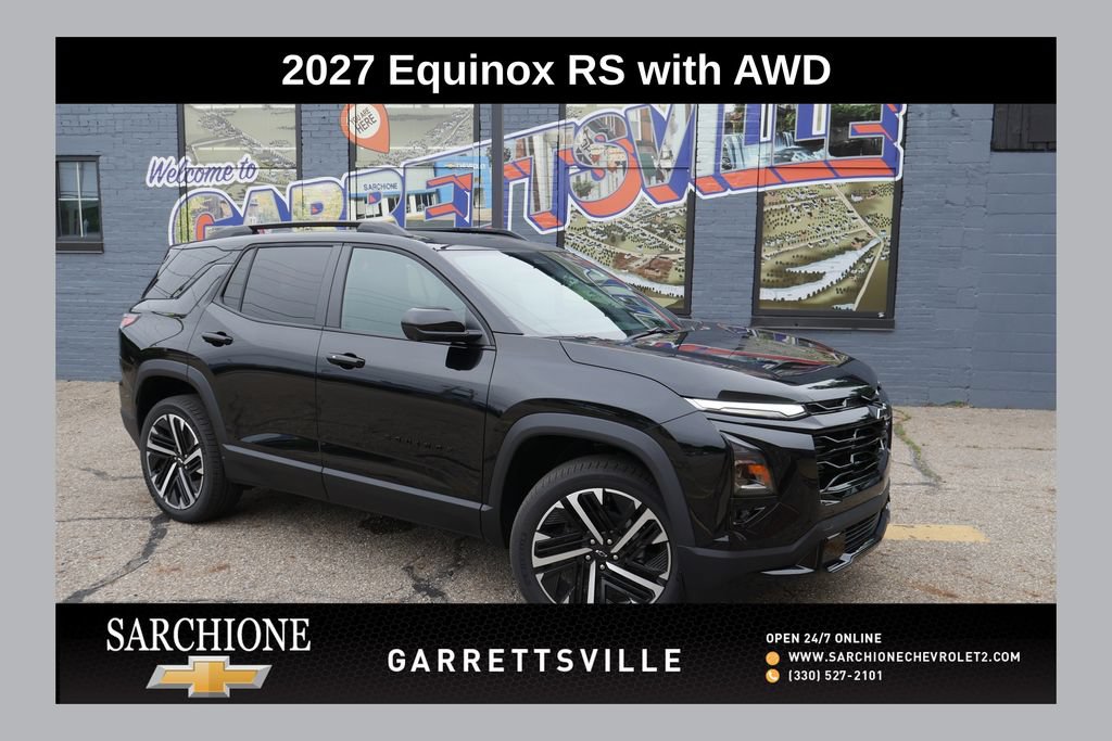 New 2027 Chevrolet Equinox RS w/ Safety and Technology Package