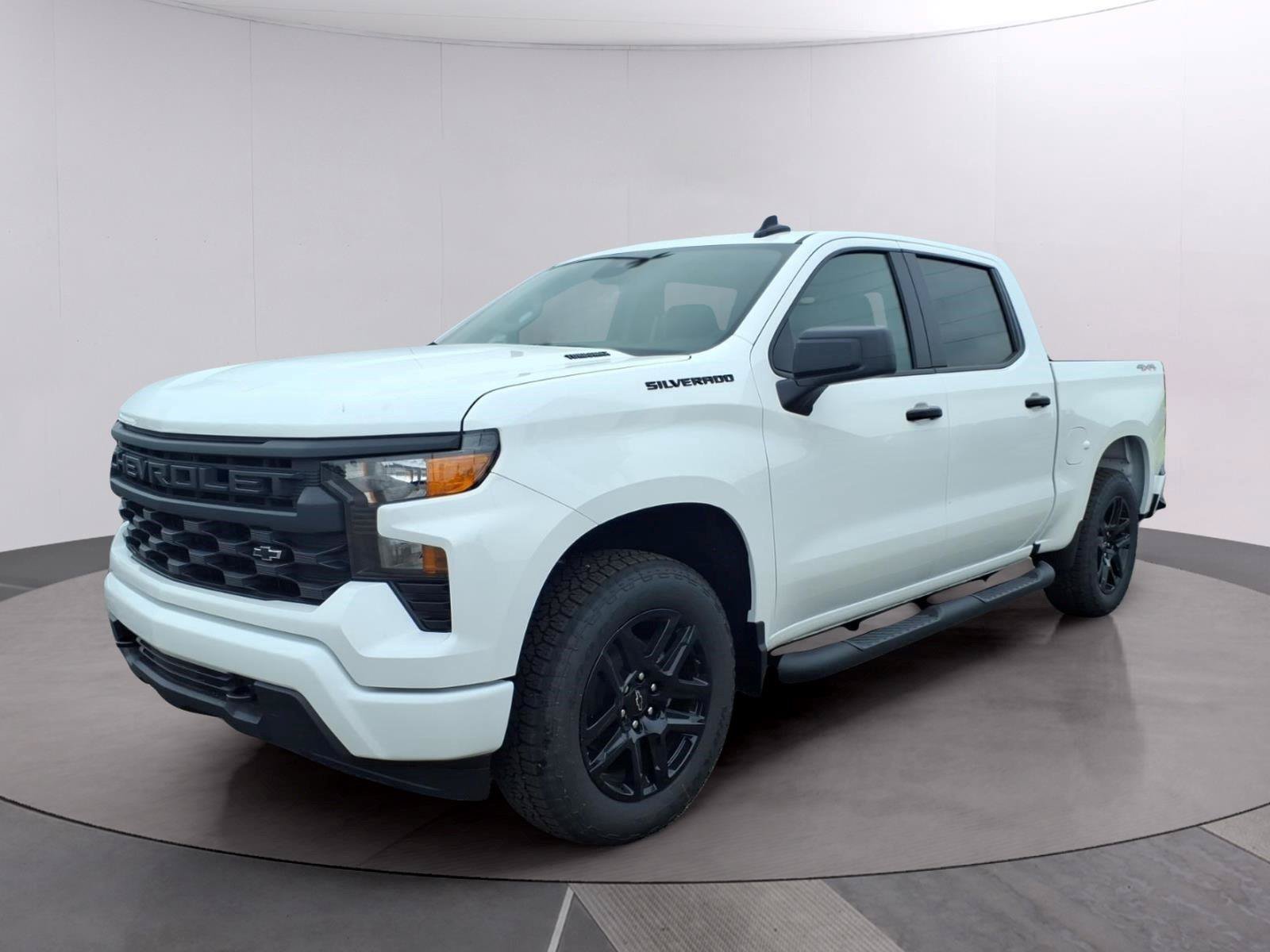 New 2026 Chevrolet Silverado 1500 Custom w/ Turbomax Blackout Package