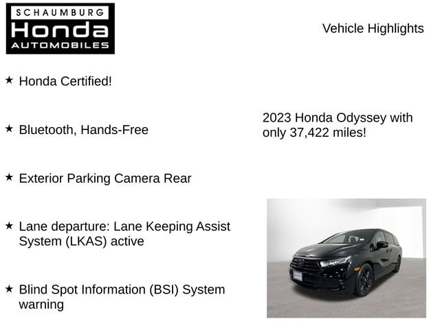 Certified 2023 Honda Odyssey Sport image 14