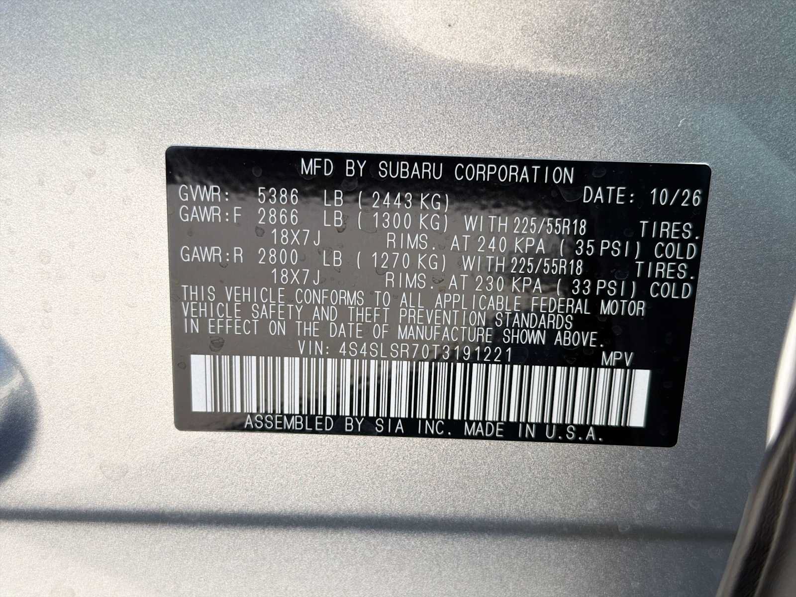New 2026 Subaru Forester Touring AWD/4WD image 32