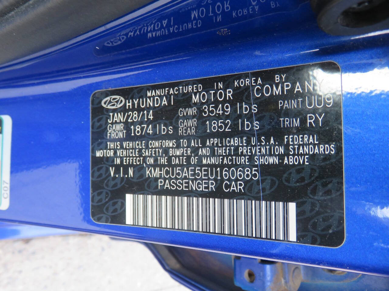 Used 2014 Hyundai Accent SE w/ Option Group 3 FWD image 35