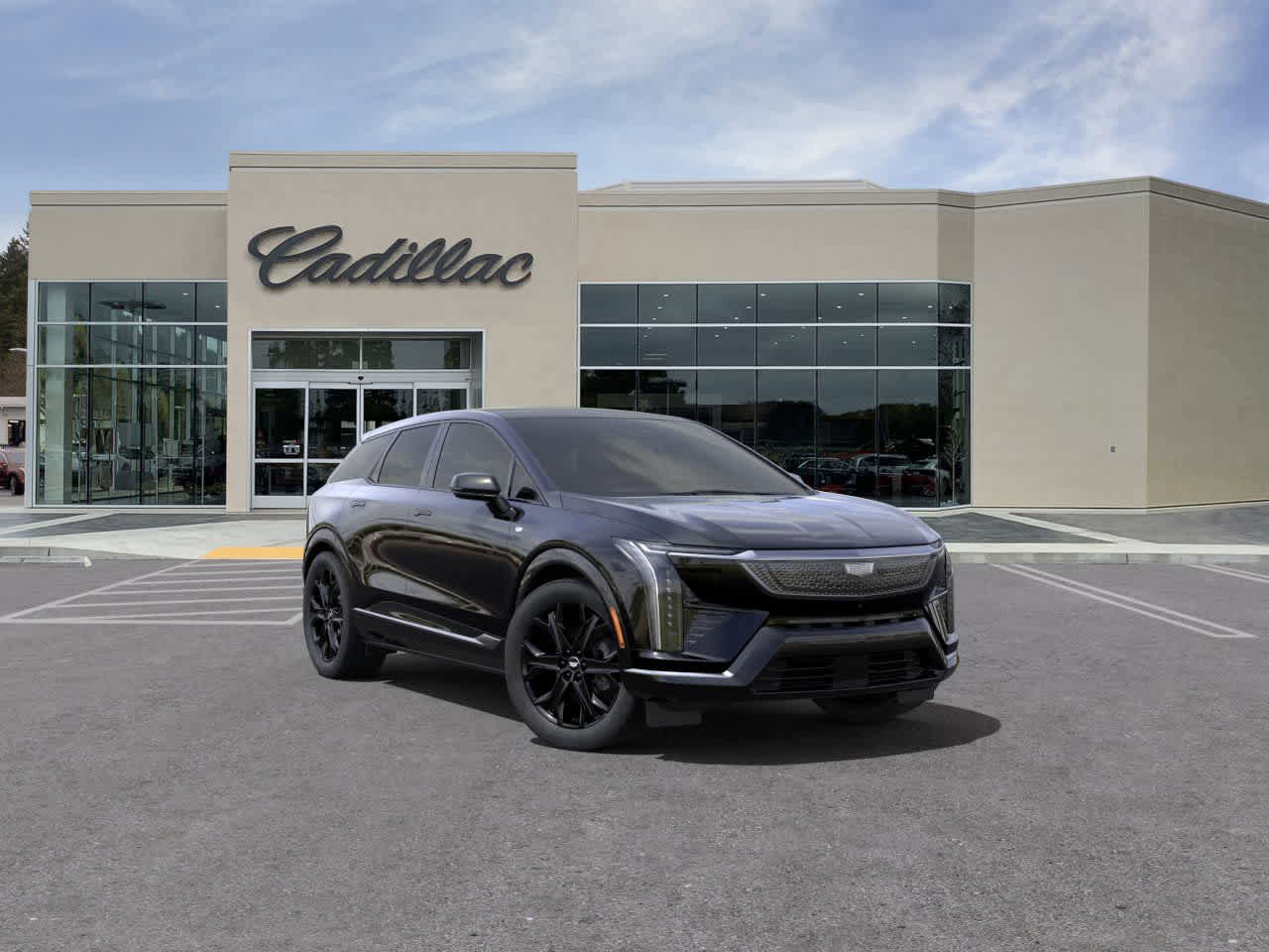 New 2025 Cadillac Optiq Sport 1 w/ LPO, ONYX Package AWD/4WD image 1