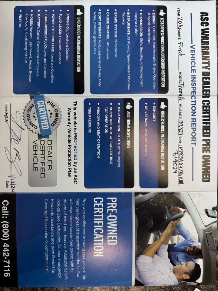 Used 2016 Ford Transit 350 148 High Roof Extended DRW RWD image 39