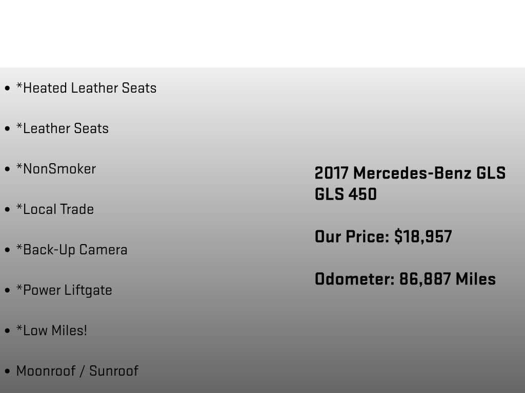 Used 2017 Mercedes-Benz GLS 450 4MATIC image 6